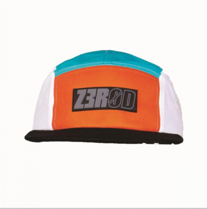 5 Panel Cap Orange/Atoll - 2