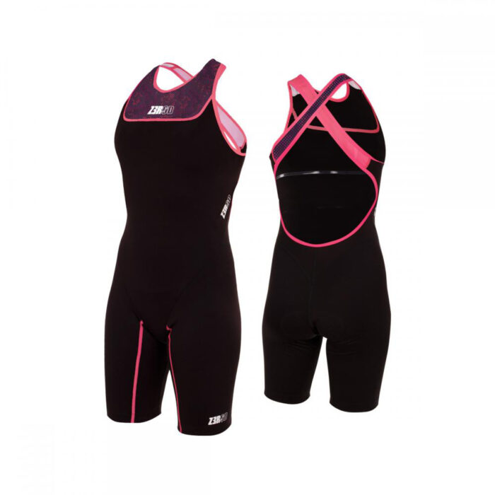 Woman Start Trisuit Deep Purple