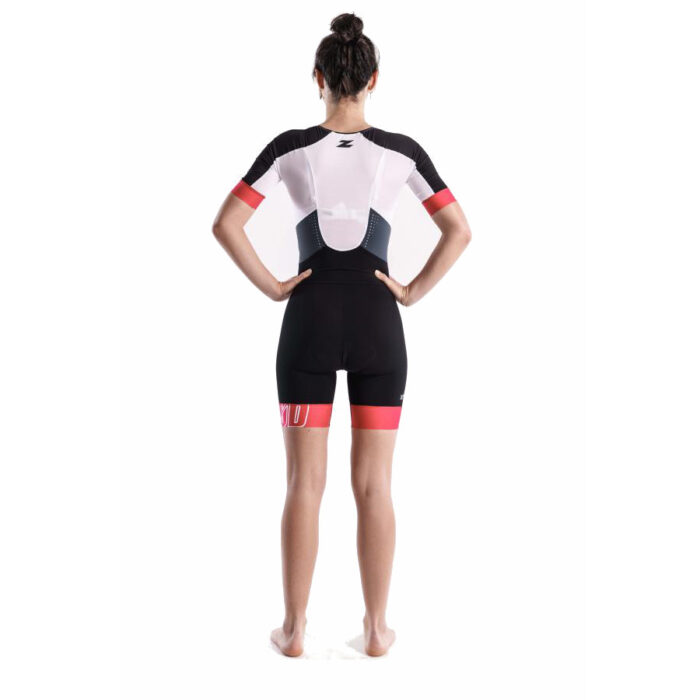 Body Triathlon Racer Ttsuit da Donna - Pink Vivacity - 1