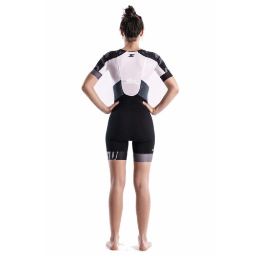 Body Triathlon Racer Ttsuit da Donna - Black Vivacity - 1